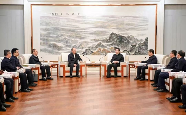 莫鼎革拜會遼寧省委書記郝鵬、省長王新偉