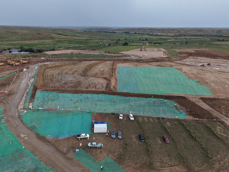 六比六創(chuàng) 實干爭先 | 四化建華南公司庫布齊沙漠送電上海工程提速攻堅
